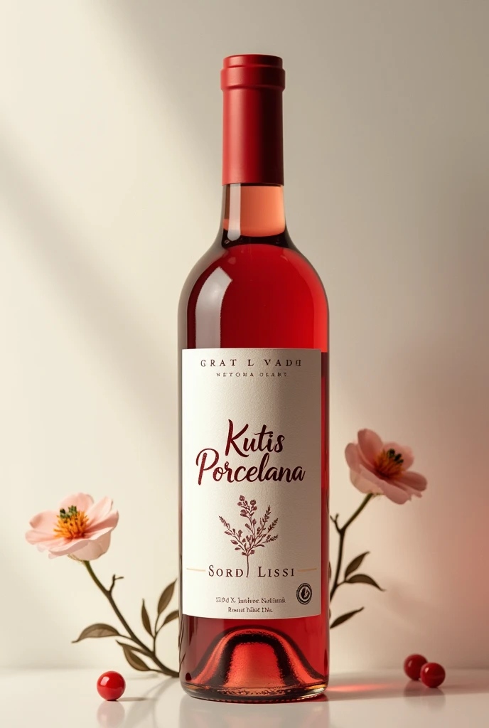 I want a wine label that name is " kutis porcelana" and the wine made by tomato 
