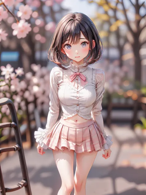 TOP QUALITY:1.5), (超high definition:1.5), (()), ((TOP QUALITY)), (high definition), ( 's illustration ), (very delicate and beautiful), ( Super Detailed, Beautiful Faces and Eyes ),  One pretty girl ,  beautiful saggy, plump breasts , ray tracing, 1 girl, ...