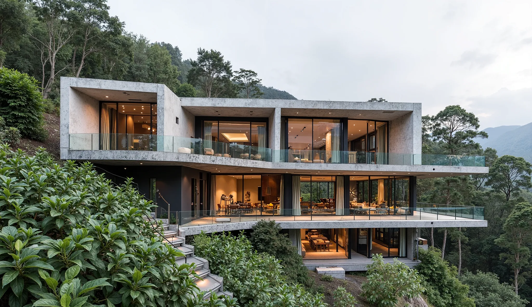 THE HELICAL PEARL HOUSE  HOUSES, SUSTAINABILITY • IPOH, MALAYSIA
The contemporary bungalow is situated on sloping terrain against a picturesque forest backdrop and overlooks a valley basin within the golf resort of Meru Valley, Ipoh. While the emphasis on ...