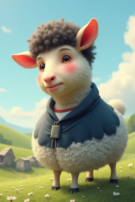 Let the sheep have his face 