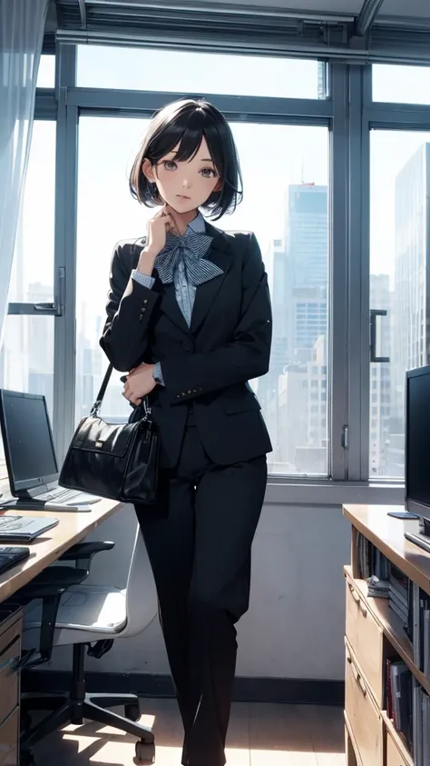 office lady, office  uniform, girls mind map, fashion magazine