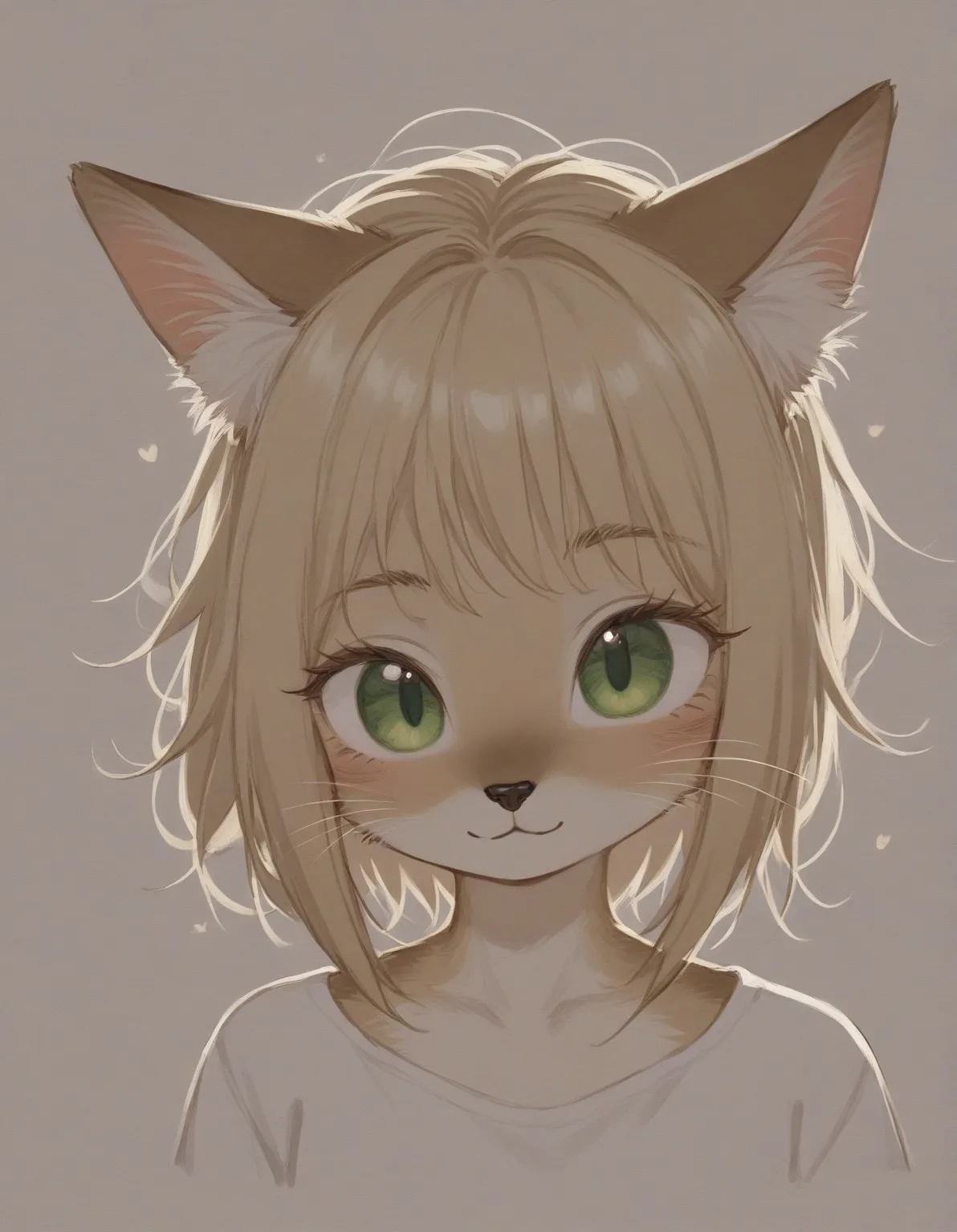 Alone, score_9,score_8_up,score_7_up, female, (Anthro cat), black nose, cute green eyes, short eyelashes, blonde hair, short hair, flat chest, (indoors, closet), looking at viewer, 