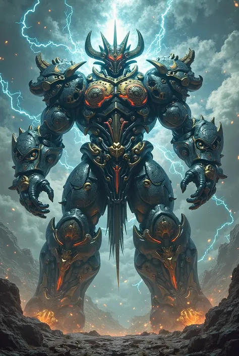 Mordekaiser from league of legends using the gear 4 mode from one piece