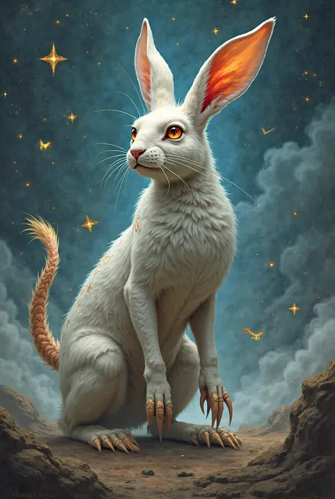 rabbit merged with Scorpio zodiac sign