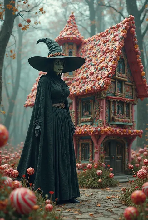 The Witch John and Mary's Candy House 