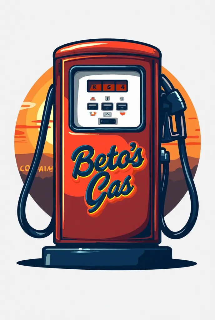 Create a Beto Gas logo the best gas in the region 