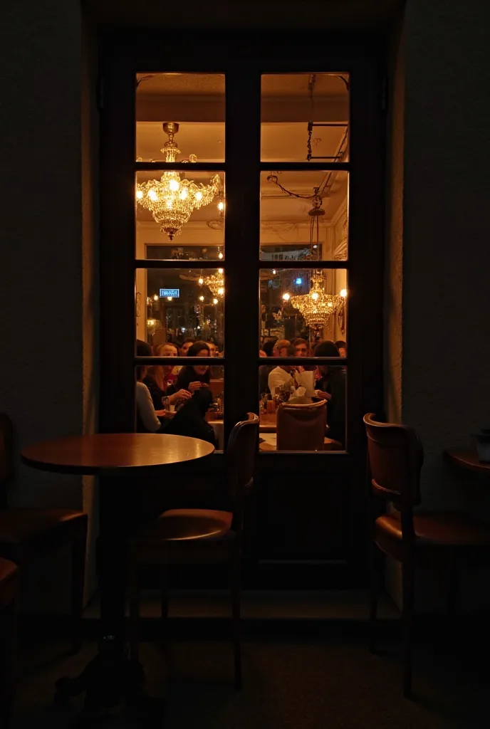 Evening atmosphere

What to shoot: View of the restaurant in the evening, when the lights are on.
details: Street or interior photography with a focus on lighting, candles, warm lights. The frame may contain silhouettes of guests, Reflection in the window.