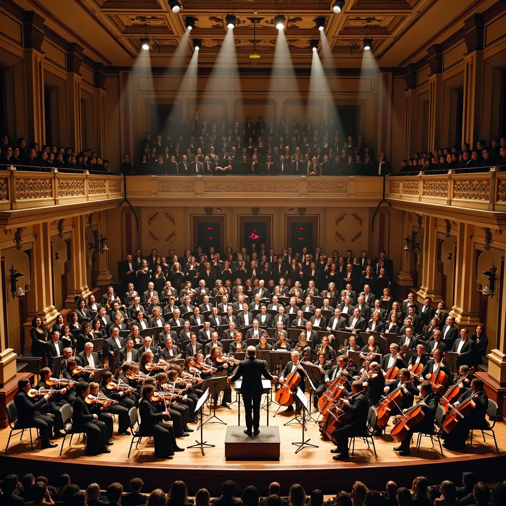 Orchestra, Chorus Group, Recital, Carnegie Hall