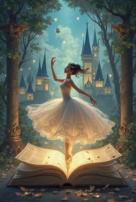 Book that comes out of it images of stories castles masks ballerina 