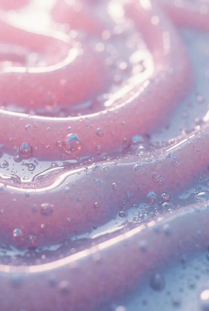 Slime or Glossy Texture – A close-up of glossy slime, soap cutting, or something smooth and satisfying.
