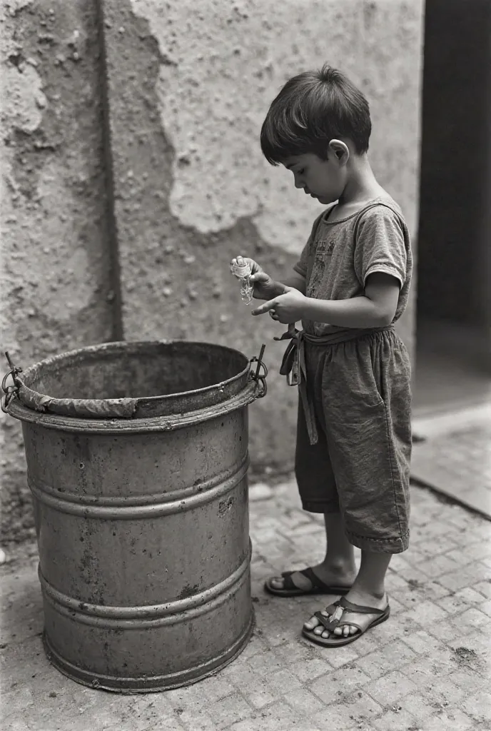 Ne disposant pas d’eau courante, il nous fallait puiser notre approvisionnement quotidien à la fontaine publique, située à environ 200 mètres de notre case. Pendant toute mon adolescence, cette tâche m’était attribuée. Dans la cour, un grand fût en métal, ...