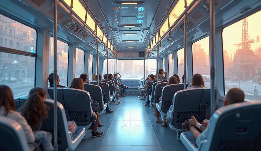  New (2025 JBM Citylife Electric Bus 🚌-) interior view 