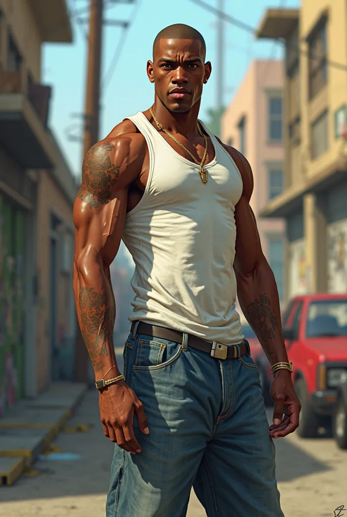 Generate carl johnson ( gta san andreas) into real life 