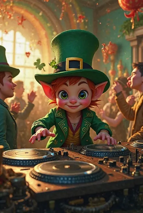 Leprechaun deejay 