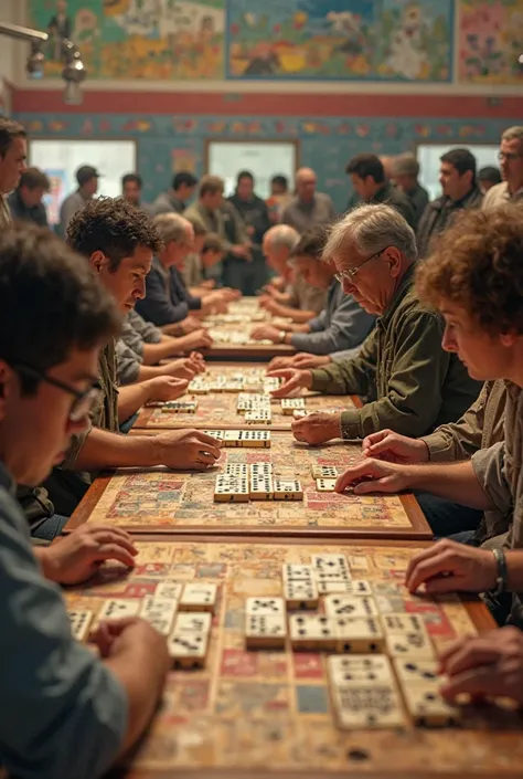 Domino tournament for adults 