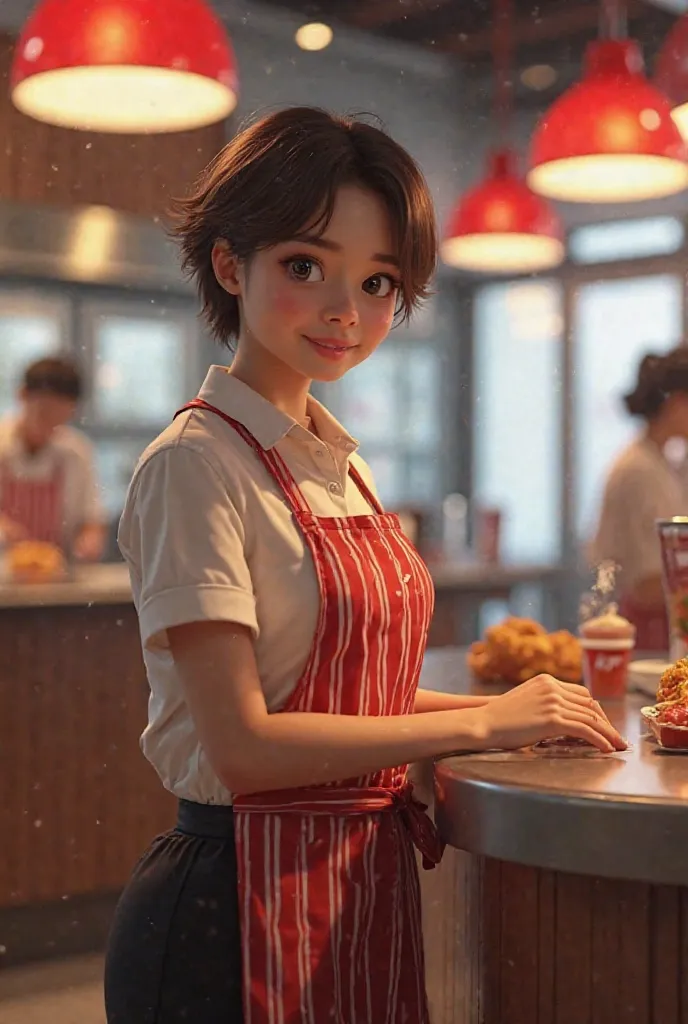 Hello, I want to create a KFC worker who needs to work