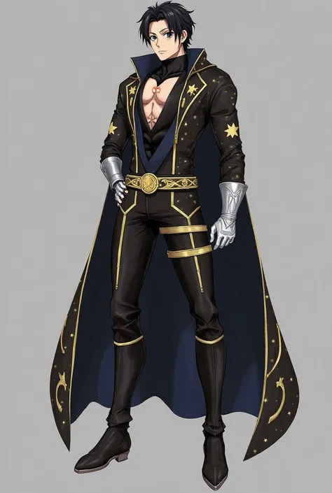 Celion Astra — New Outfit after an arc (Fairy Tail-silent)

After a long, hard journey Celion returns with a new look — his outfit is marked by the fighting, that he has survived, but it also radiates the power, that he has won.

Outfit-Details:

Top: A da...