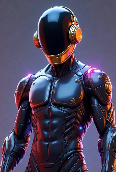 Fais un skin Fortnite, daft punk, sans inspiration ou autre juste un skin qui reprend fidèlement le design du daft punk