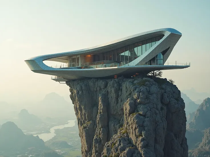 And finally, the most unbelievable house ever! On top of a rock formation