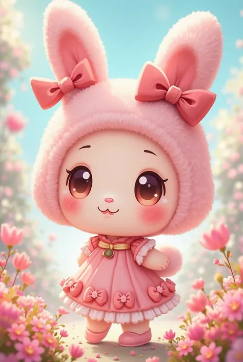 My melody from "sanrio" girl version image