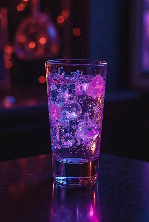 holographic You could create a glass with a design to send as a sample to a party venue (I want it to be black with violet letters in gothic letters with devil emojis,emoji throwing kisses and fire and making the design 