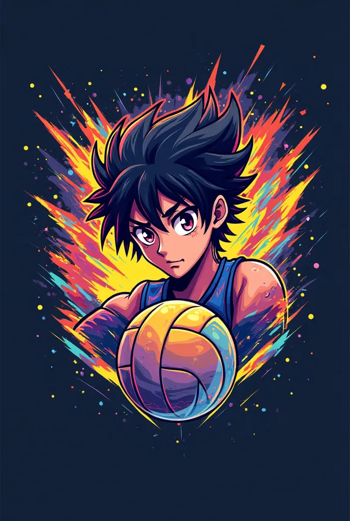 logo for volleyball team...otaku