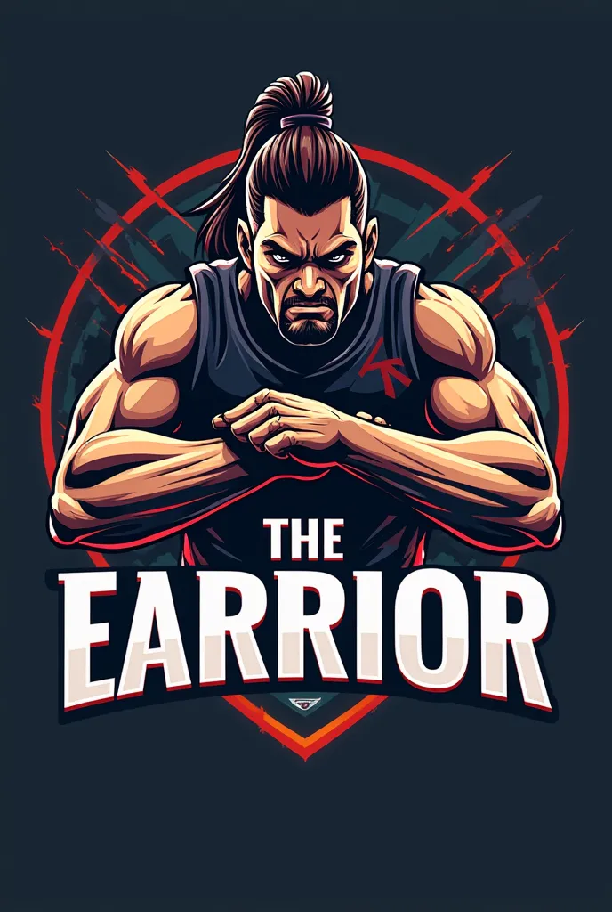 logo for high competition volleyball equipment,  team name "the earrior'