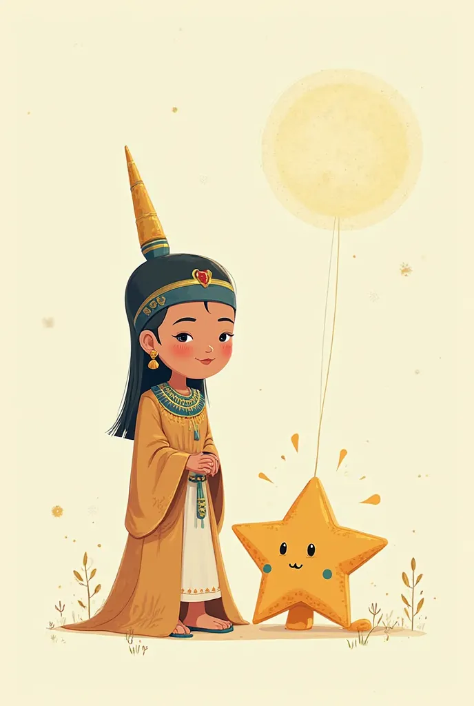 2d little  with Egyptian cloths and 2d Star with face 