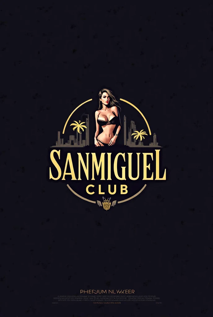 Give me a logo for an onlyfan brand called SanMiguel Club