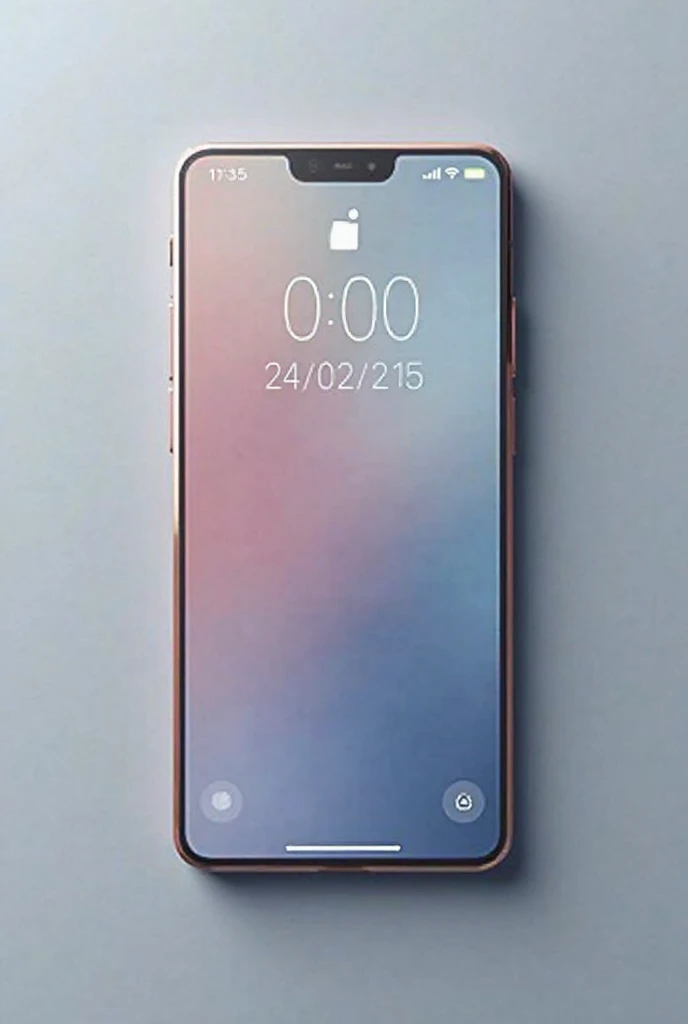 An image that looks like a phone screen with the time 00:00 and the date 24/02/25