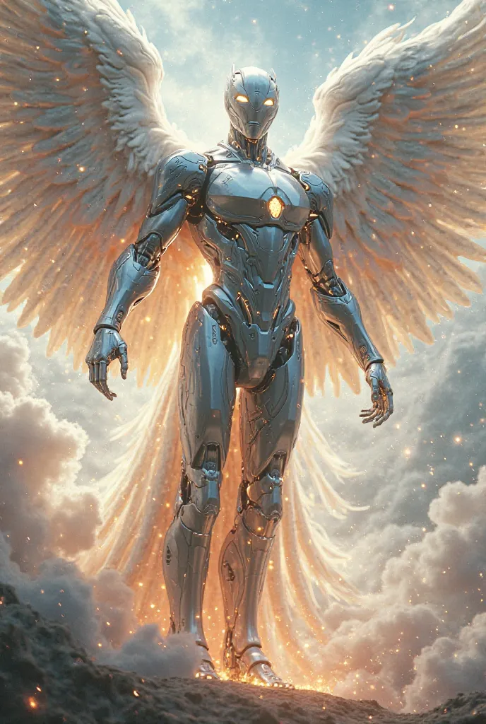 Create an archangel-style robot with the name Fael
