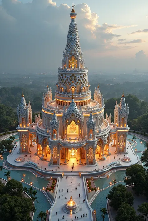 Futuristic Hindu Temple 