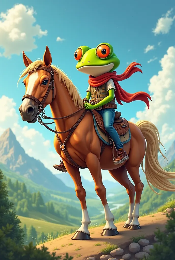 Pepe on horse