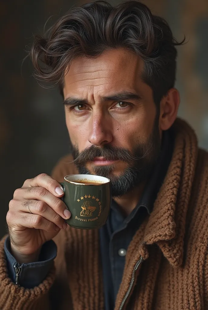 To imagine what Turkish coffee will look like as a man, you can use the following description:

### Appearance:
- **hair:** DARK COLOR, gives people a sense of trust and intimacy, reflects the different shades of coffee beans. hairları, In a slightly dishe...