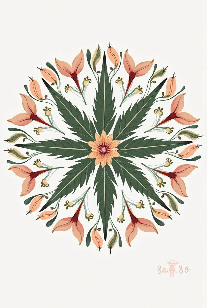 El mandala Floral con Cannabis


Descripción: A modern mandala that incorporates discreetly shaped floral elements and cannabis leaves.
 elements :
mandala: It represents harmony, balance and inner connection.
 Flowers and Leaves : Combines soft petals wit...