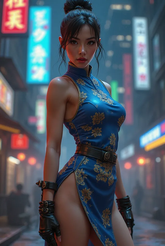 Chun li showing her ass