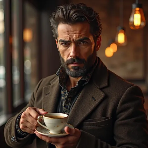 What would Turkish coffee look like if it were a man