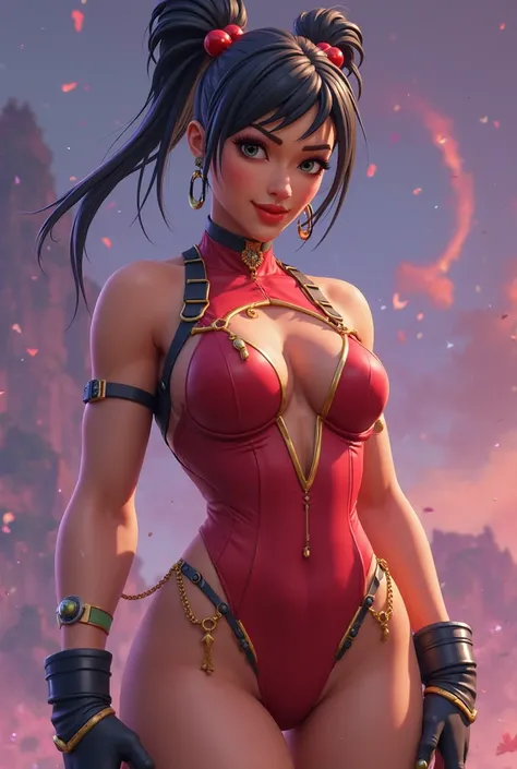 Chun Li from Fortnite nude 