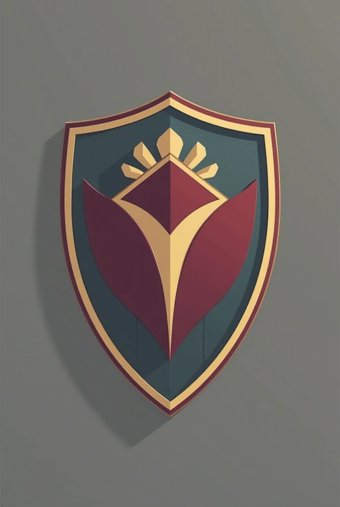 Simple football shield similar to Fiorentina 