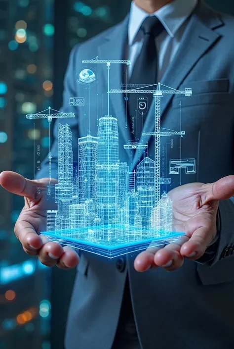 • The architecture and engineering sector is undergoing a digital transformation.
• Technologies such as holographic AI and drones optimize processes and reduce costs.
• The future of civil construction is increasingly automated.