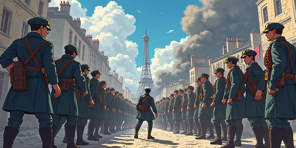  Picture of the French War against the People anime mode 