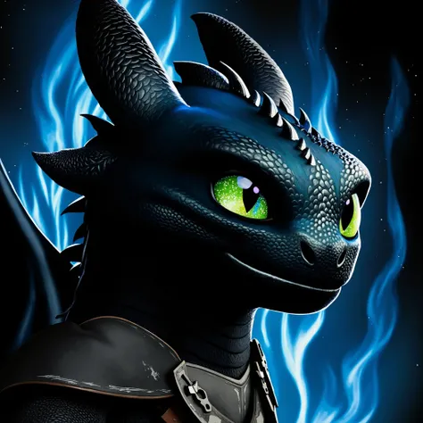 How to Train Your Dragon: Draw Toothless on the battlefield as a warrior