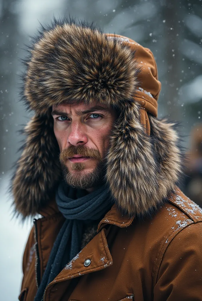 ushanka hat with lots of fur