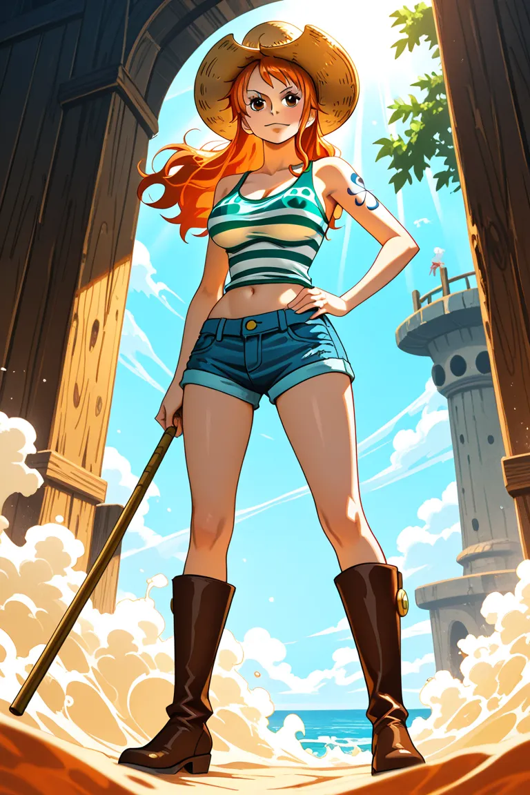 Imagine nami from one piece 