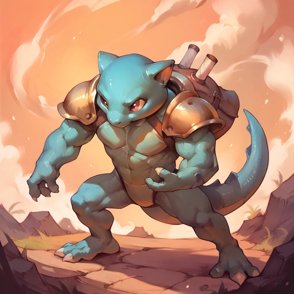 muscular squirtle