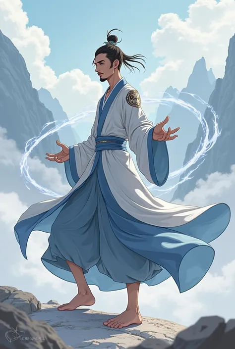 Image of a  male airbender