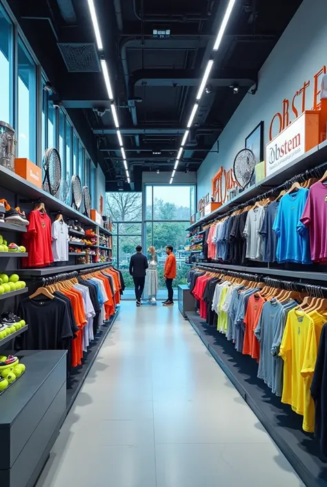 Tennis store with the name Obstem 