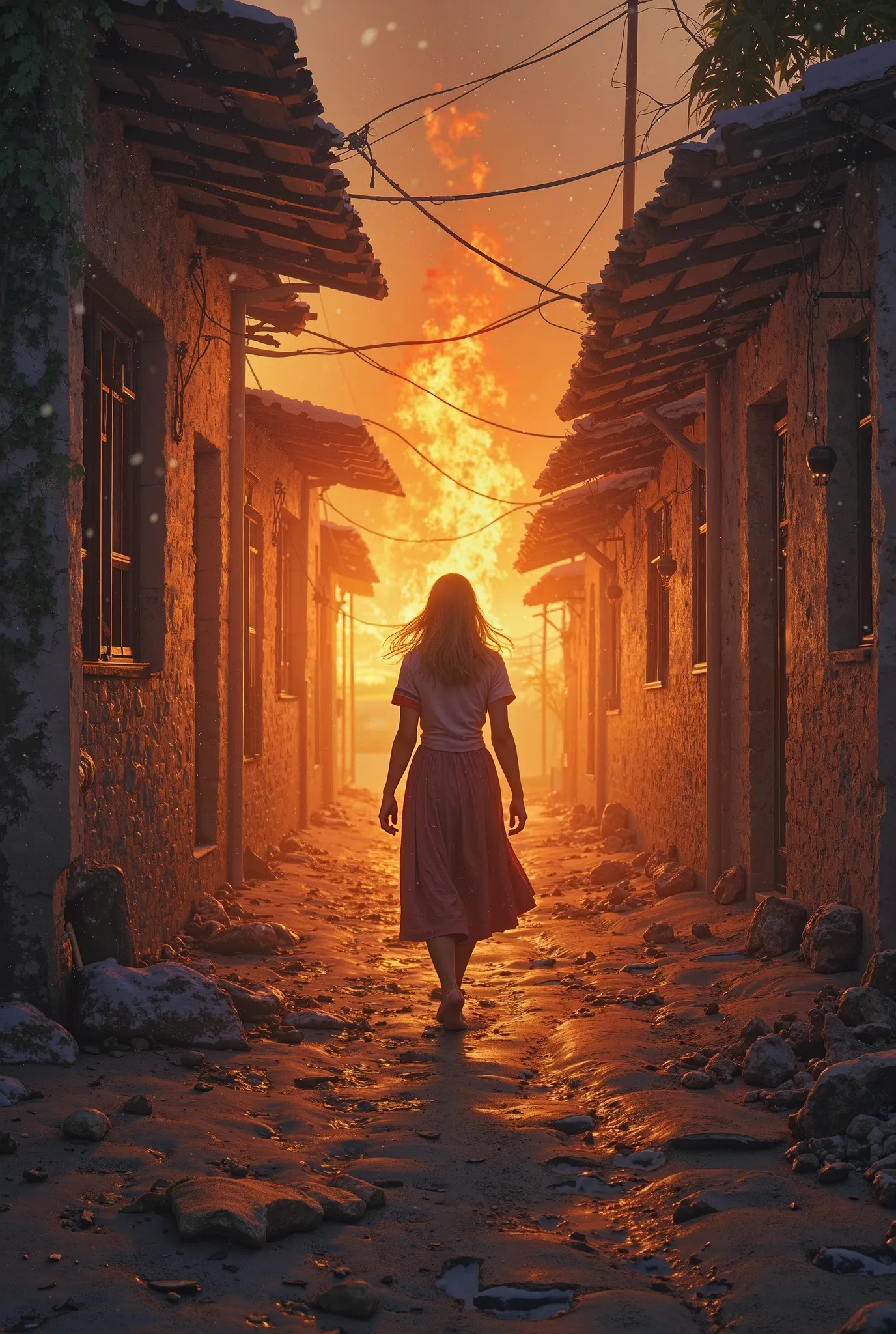 **Title: The Flame of Legacy**

In the quiet lanes of a humble town, Marisol grew up watching her family struggle against a tide of misfortune and neglect. Determined not to let their name be defined by hardship, she carried a fierce promise in her heart—t...