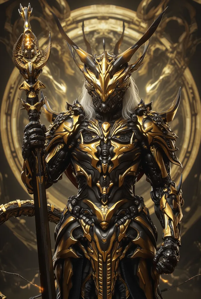 ( TOP QUALITY ),( Steam Fantasy  ) ( Kamen Rider from Kamen Rider, the coolest metallic magic mecha mechanical robot with intricate black and gold decorations, and a mechanical dragon knight that combines Golveza and Dragon Knight Cain wear dragon helms、 h...