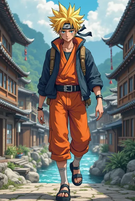 If Naruto were human what would he be like?